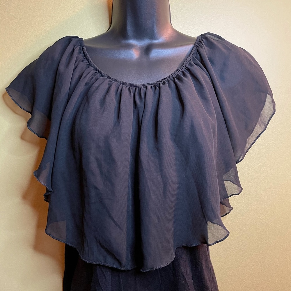 Charlotte Russe Ruffled Top - Picture 2 of 7